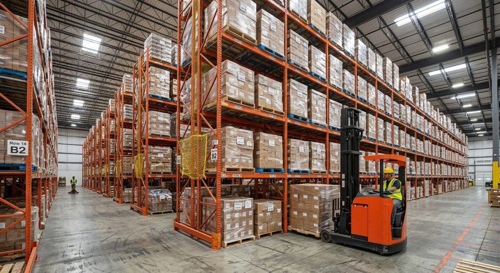 pallet racking installation